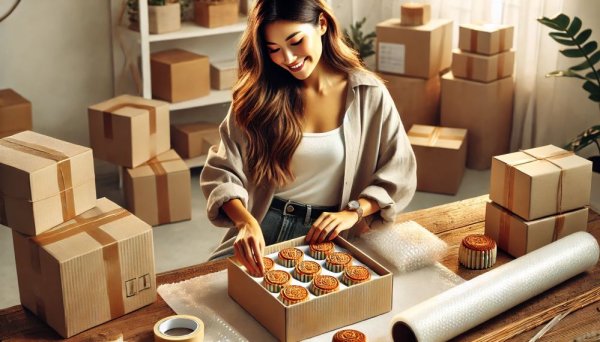 韓國(guó)專(zhuān)線，月餅飄香韓國(guó)